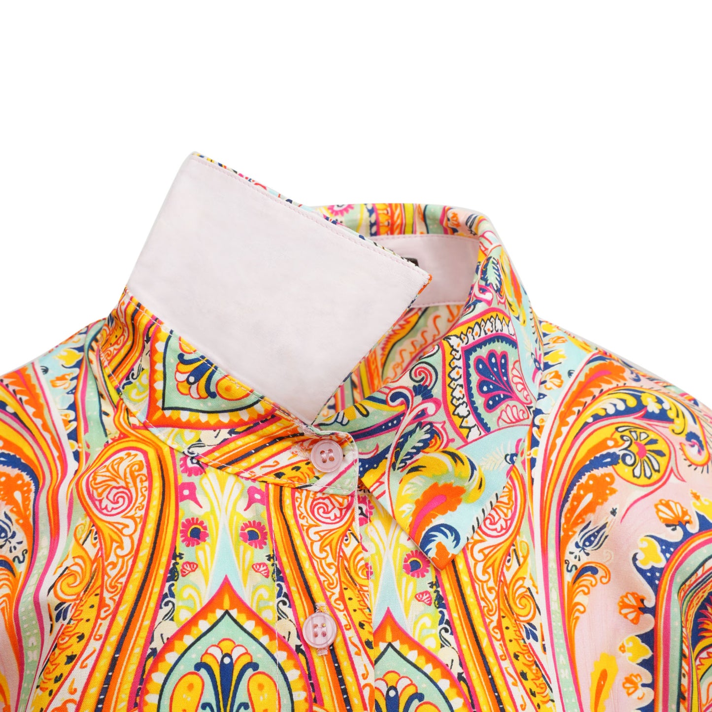 Kleider / Kleid mit Gürtel - Paisley