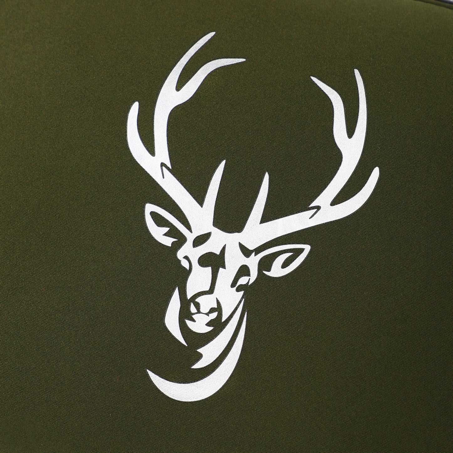 Taschen / Neopren-Umhängetasche Cleo - Hirsch Khaki-Silber