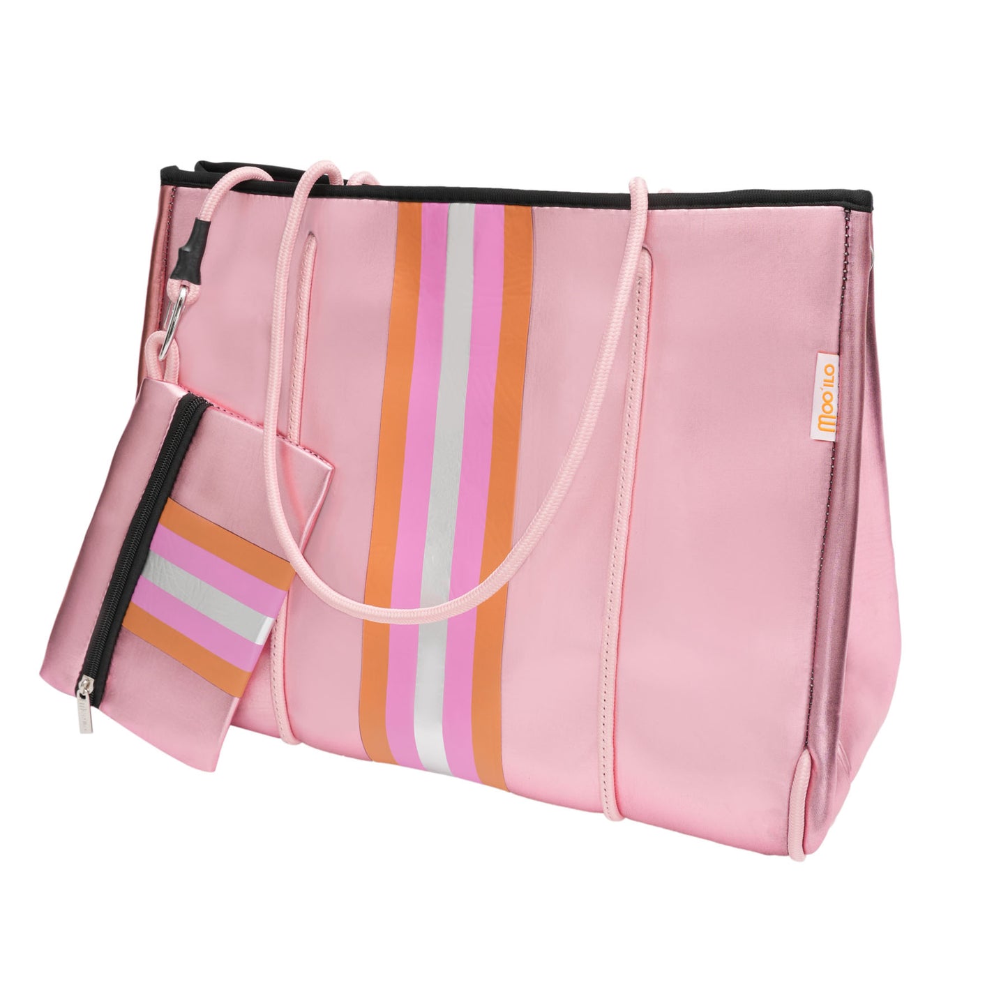 Taschen / Neopren-Shopper Lilly - Metallic Rose