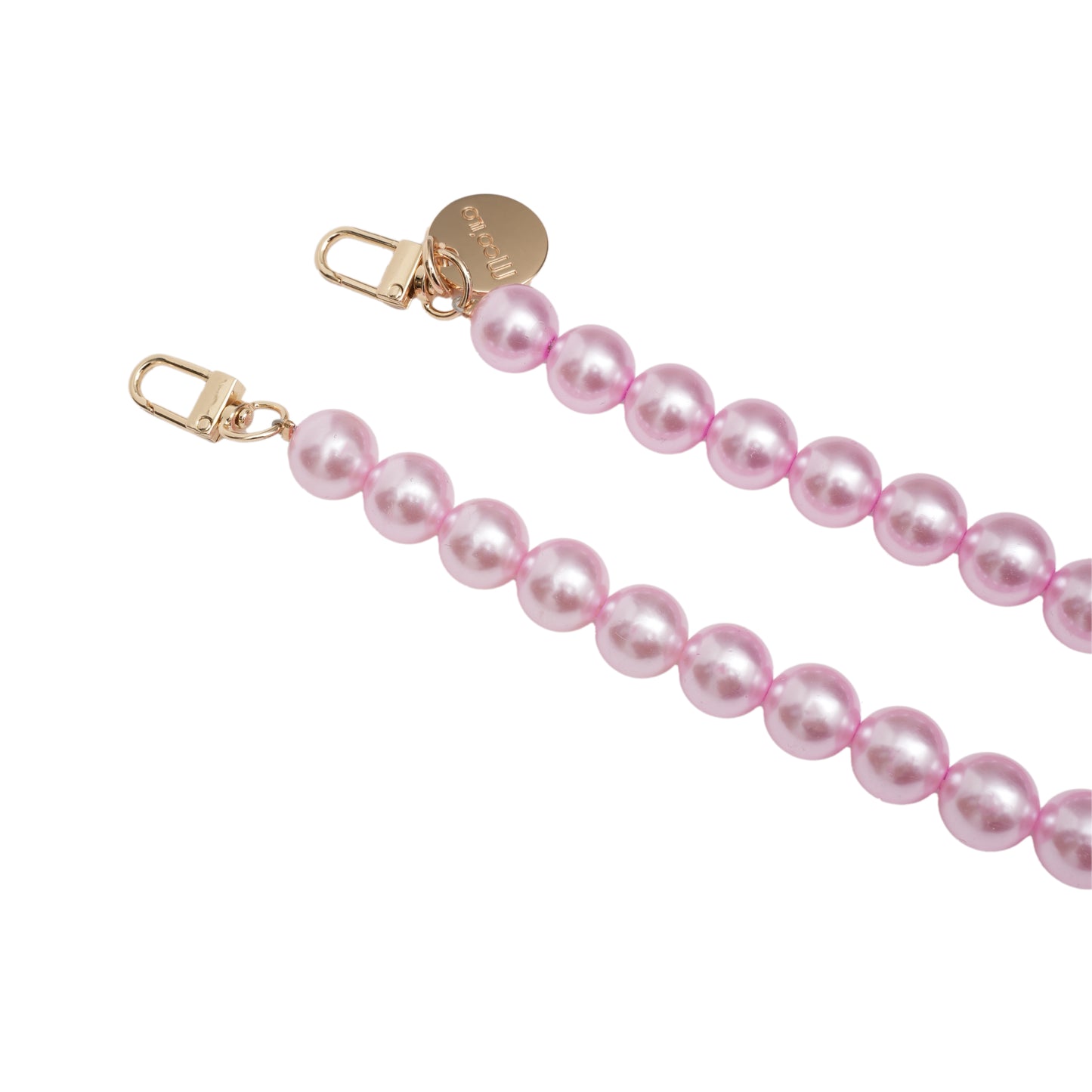 Accessoires / Handy- & Taschenkette Perlen 16mm - Rose-Gold