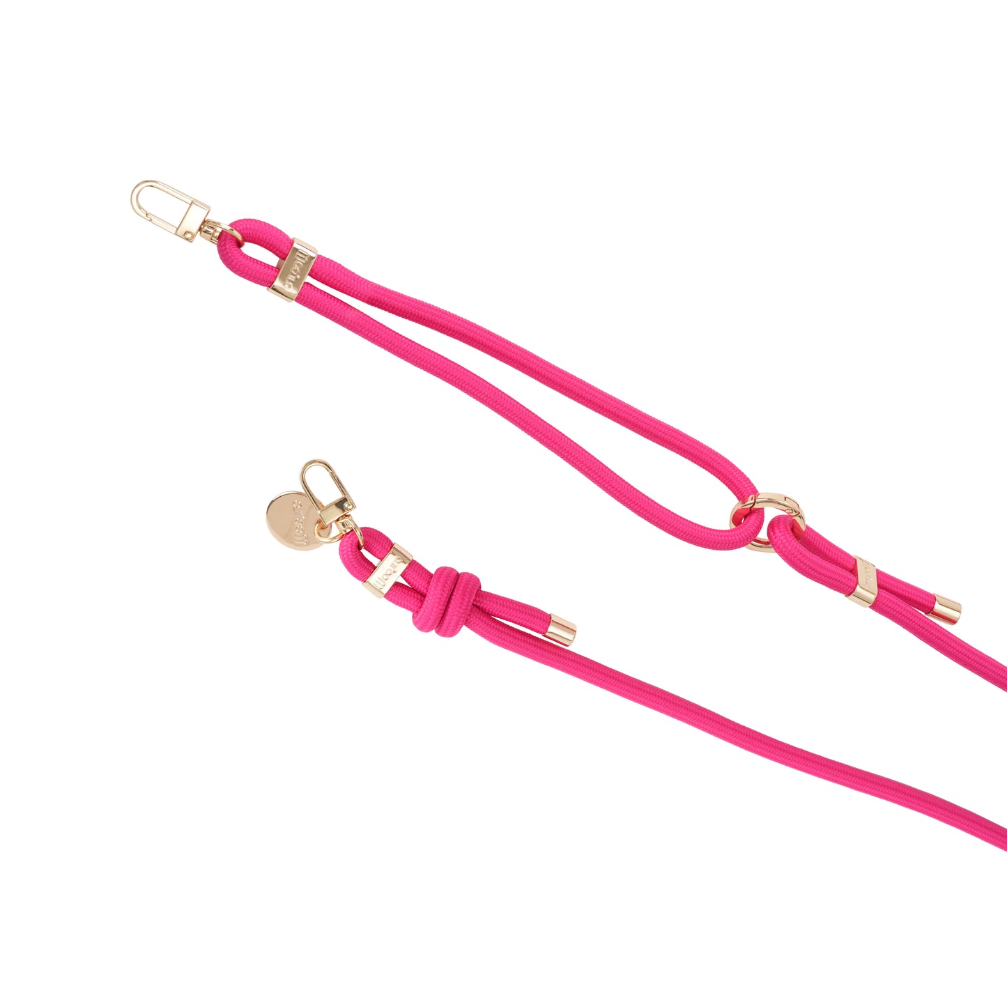 Accessoires / Handy- & Taschenkette Tau - Pink-Gold