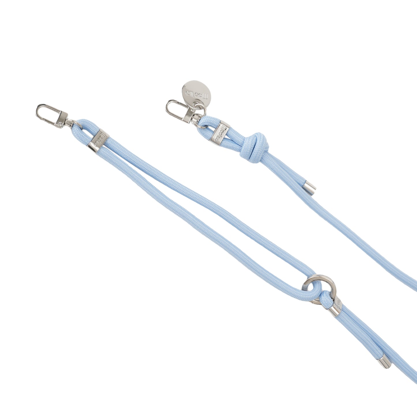 Accessoires / Handy- & Taschenkette Tau - Hellblau-Silber