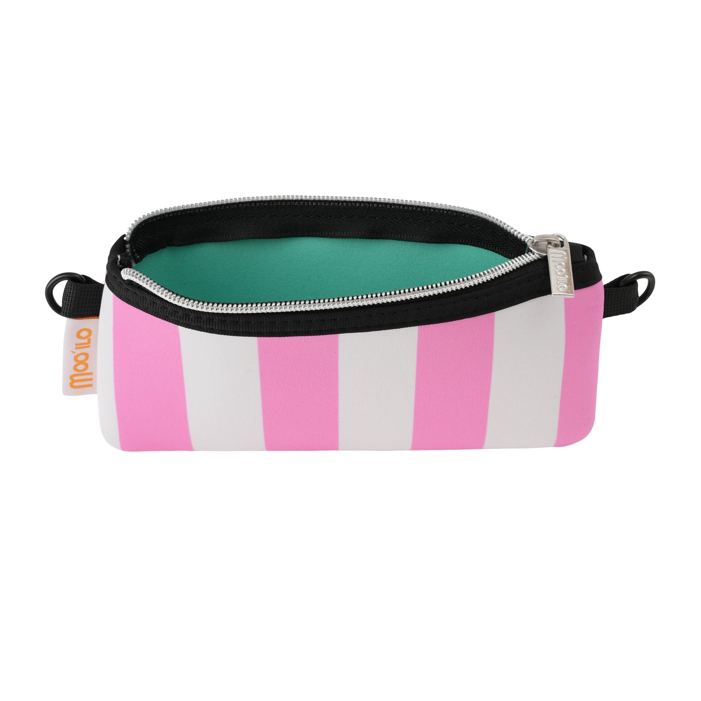 Socken / Streifen - Weiß-Pink - 6er Set