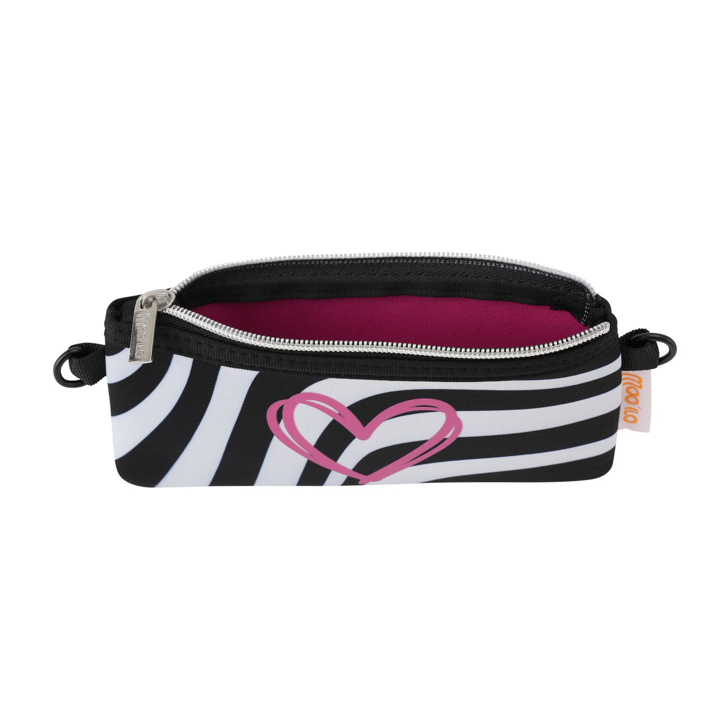 Socken / Wellen Herz - Pink - 6er Set