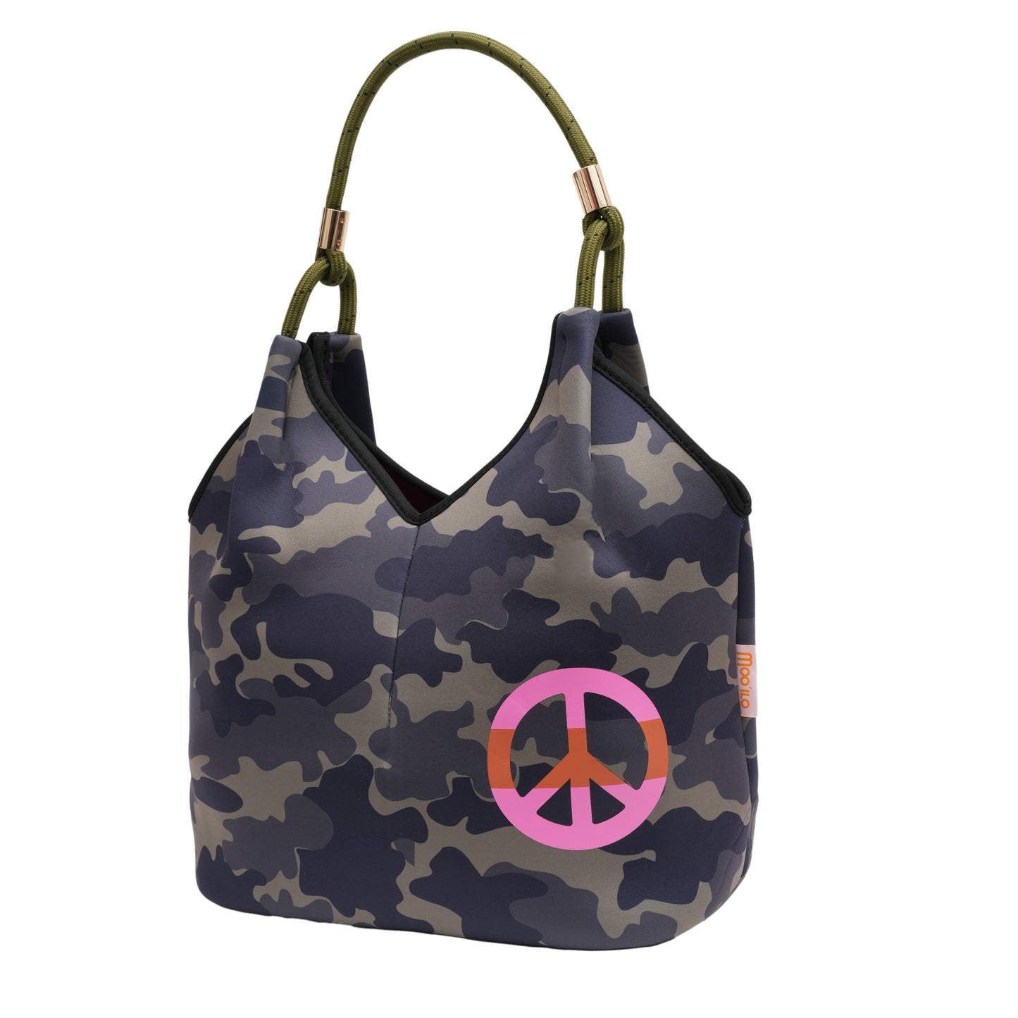 Taschen / Neopren-Tasche Nina - Camouflage Khaki