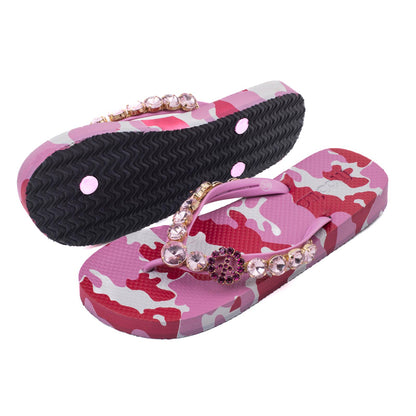 Flip-Flop / Camouflage Pink - Peace