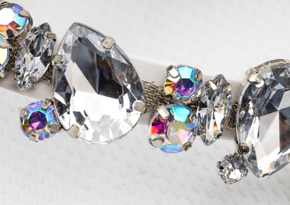 Flip-Flop / Katja - Weiß-Transparent