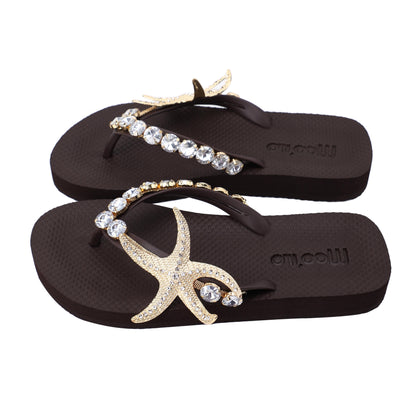 Flip-Flop / Seestern - Dunkelbraun