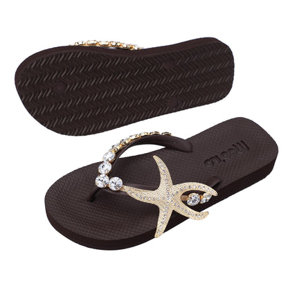 Flip-Flop / Seestern - Dunkelbraun