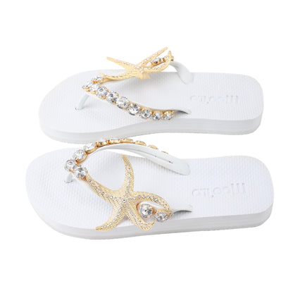 Flip-Flop / Seestern - Weiß