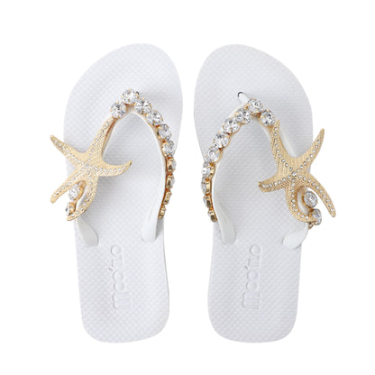 Flip-Flop / Seestern - Weiß