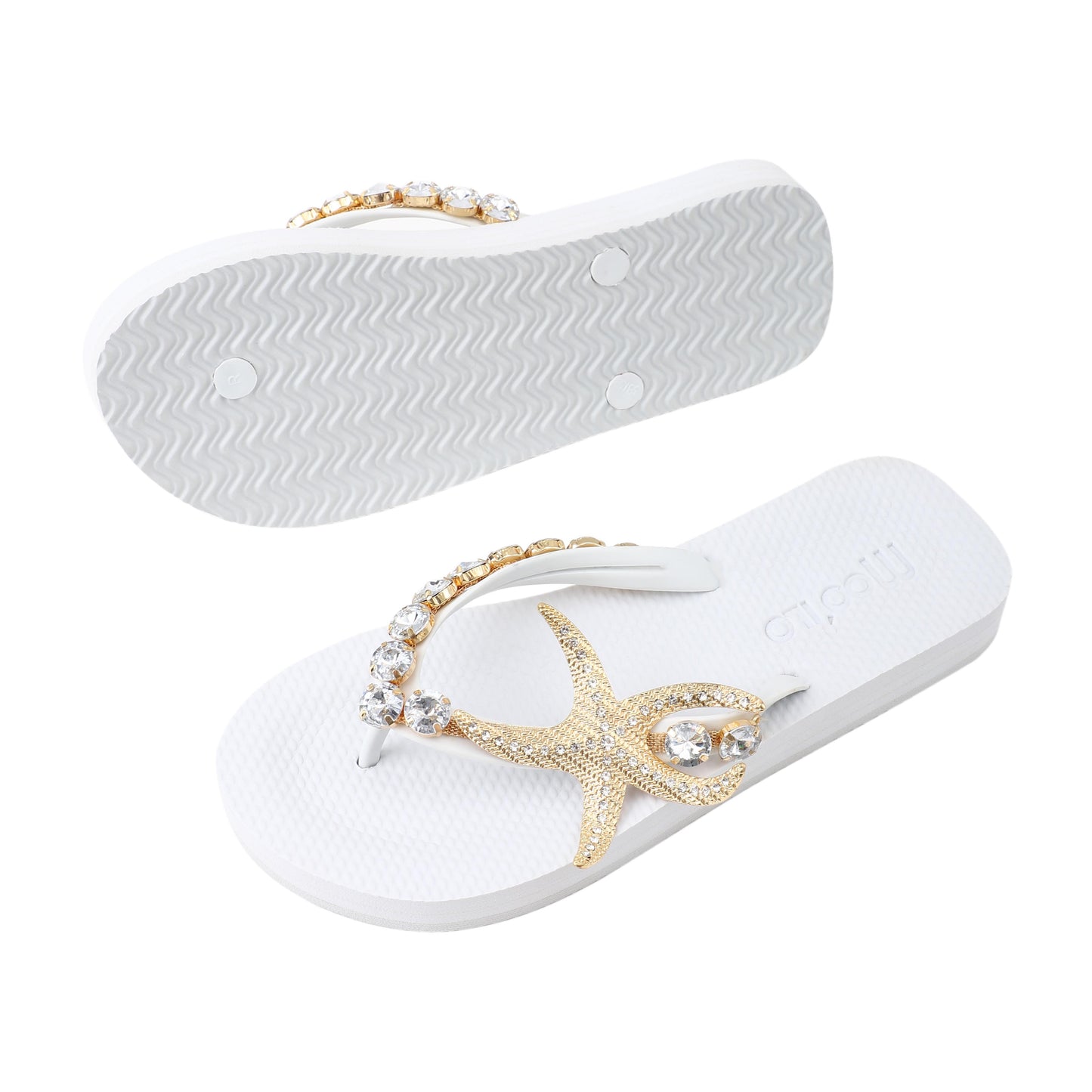 Flip-Flop / Seestern - Weiß