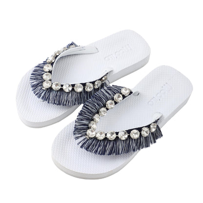 Flip-Flop / Franzen - Weiß