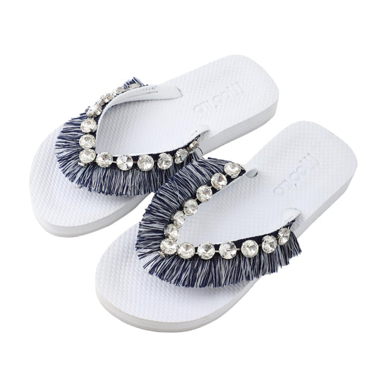 Flip-Flop / Franzen - Weiß