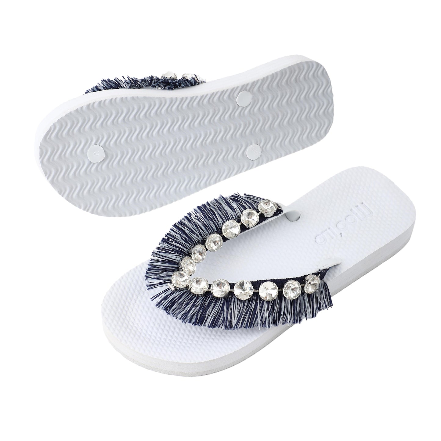 Flip-Flop / Franzen - Weiß