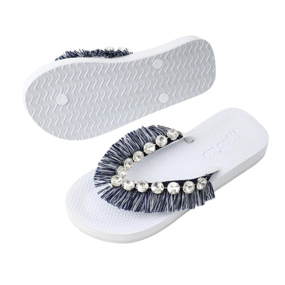 Flip-Flop / Franzen - Weiß