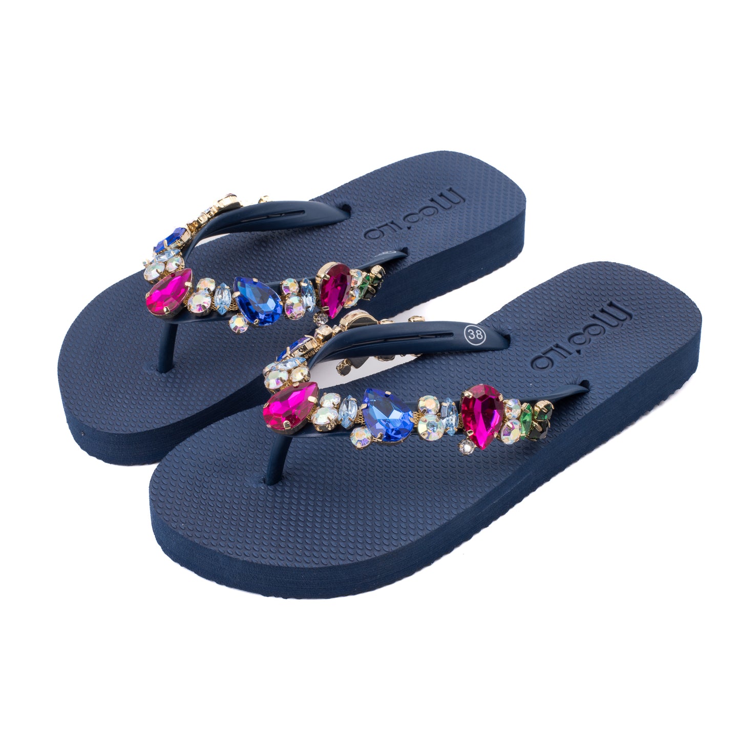 Flip-Flop / Colorful - Navy