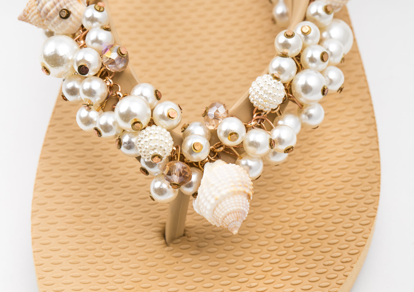 Flip-Flop / Muschel - Beige