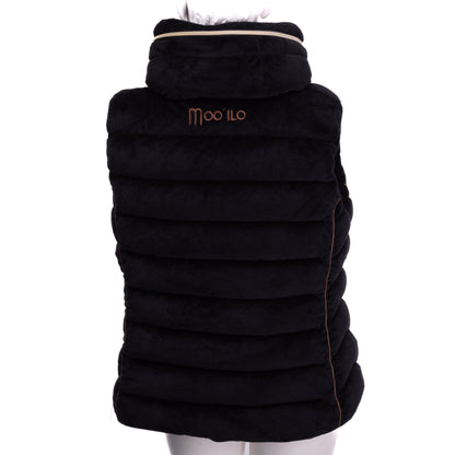 Westen Damen / Samt Schwarz