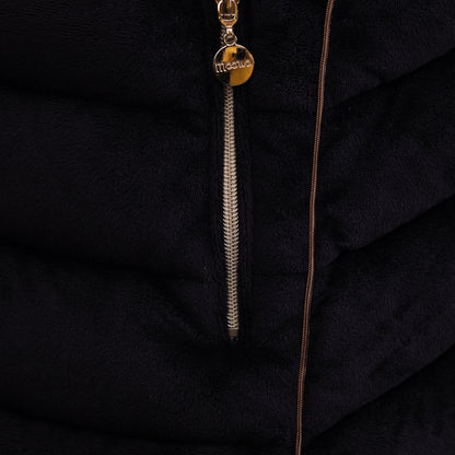 Westen Damen / Samt Schwarz