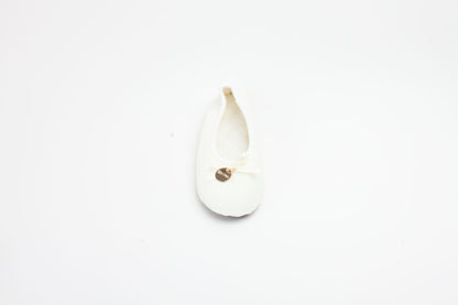 Hausschuhe / Ballerina - Weiß