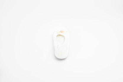 Hausschuhe / Ballerina - Weiß