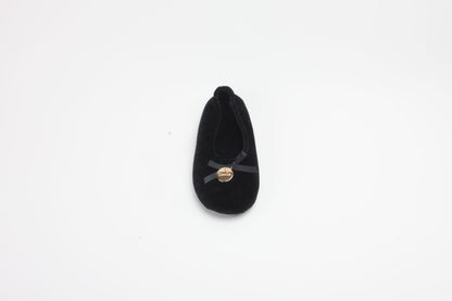 Hausschuhe / Ballerina - Schwarz