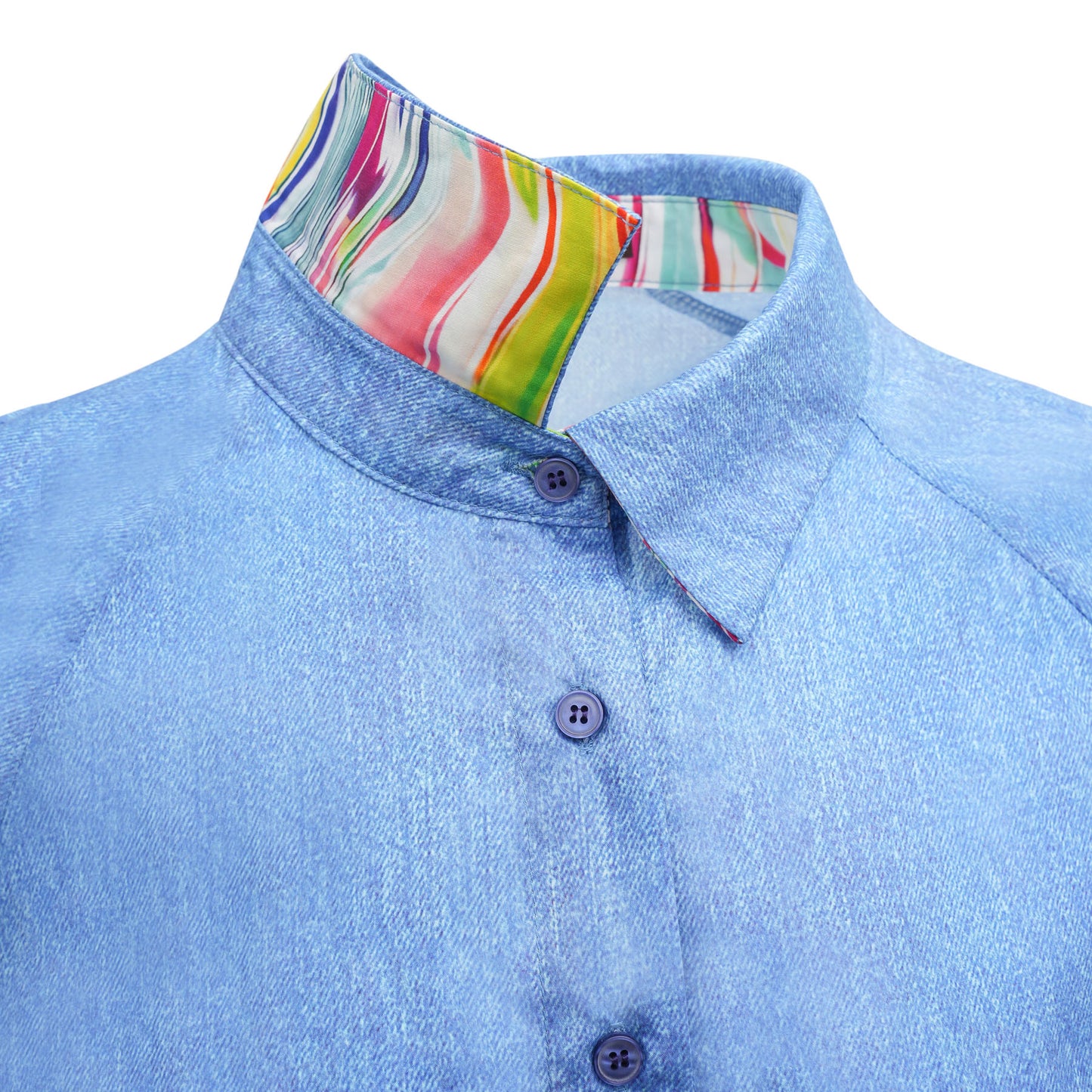 Kleider / Blusenkleid - Jeans