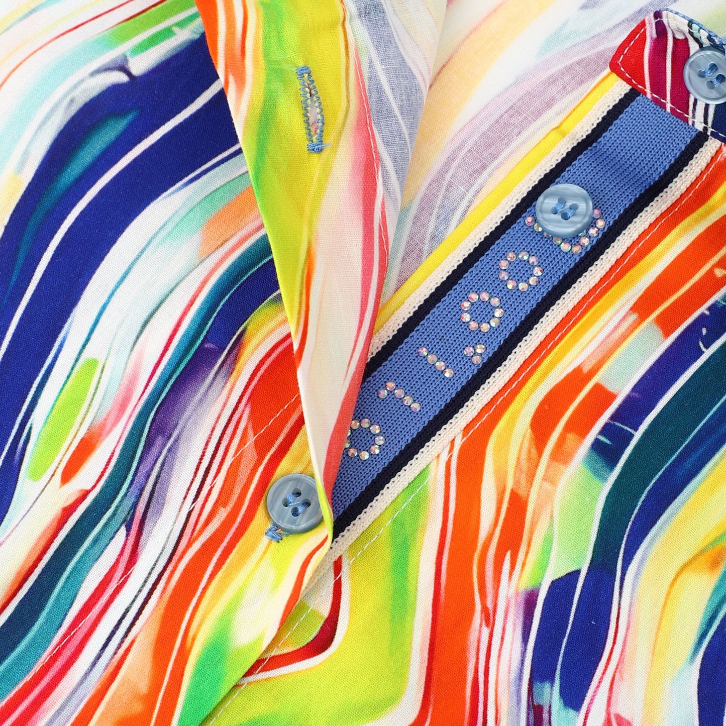 Kleider / Kleid mit Gürtel - Rainbow