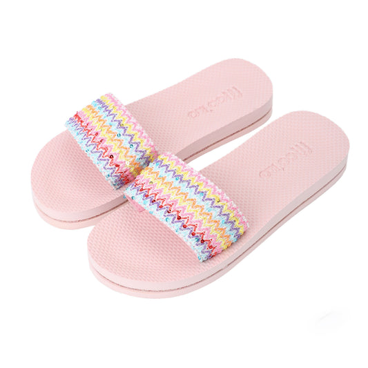 Pantolette / Rainbow - Rose