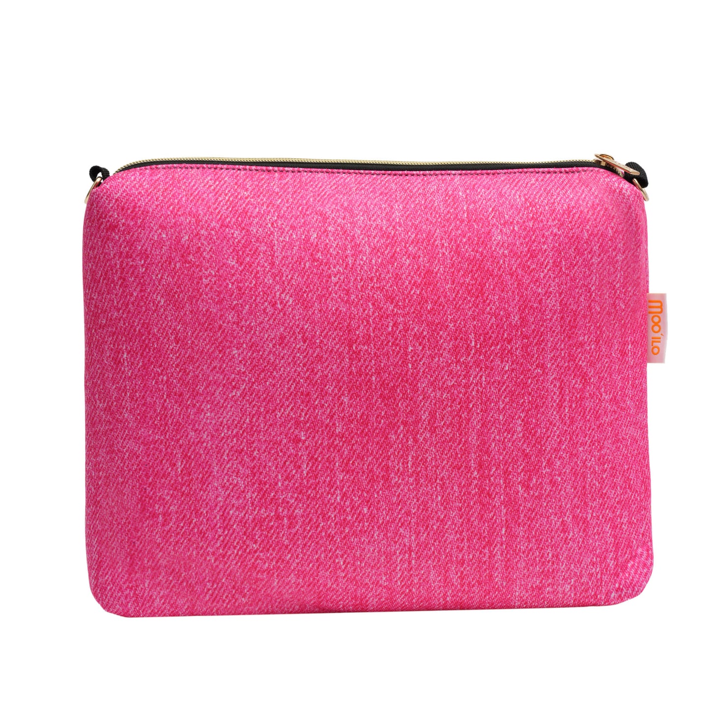 Pantolette / Bandage Jeans mit Steinen - Pink