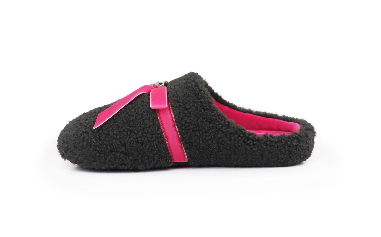 Hausschuhe / Slipper Schleife - Pink