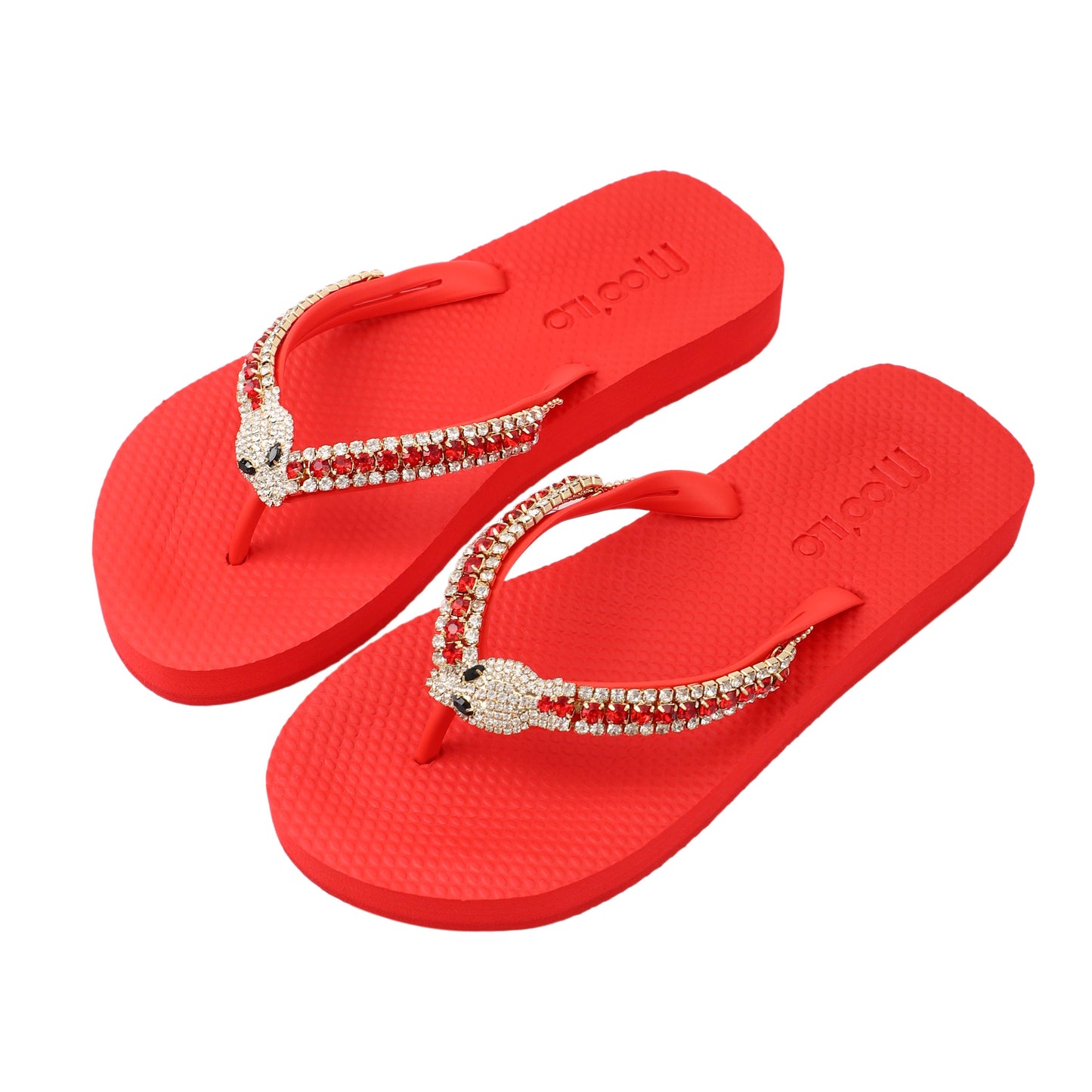 Flip-Flop / Schlange - Rot