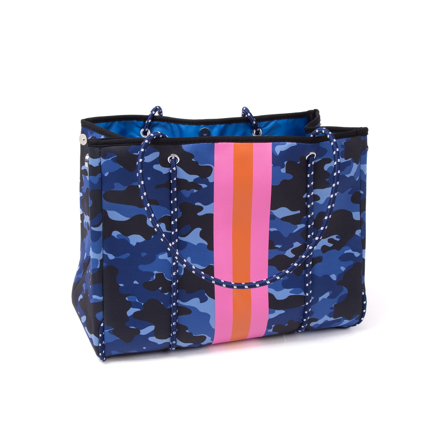 Taschen / Neopren-Shopper Lilly - Camouflage Navy