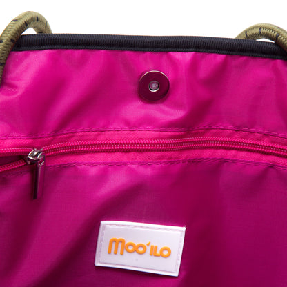 Taschen / Neopren-Shopper Lilly - Camouflage Khaki