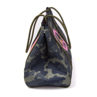 Taschen / Neopren-Shopper Lilly - Camouflage Khaki