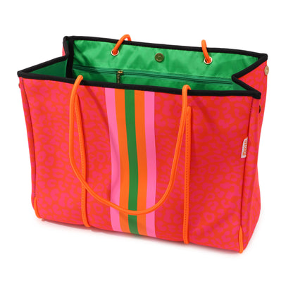 Taschen / Neopren-Shopper Lilly - Leo Orange