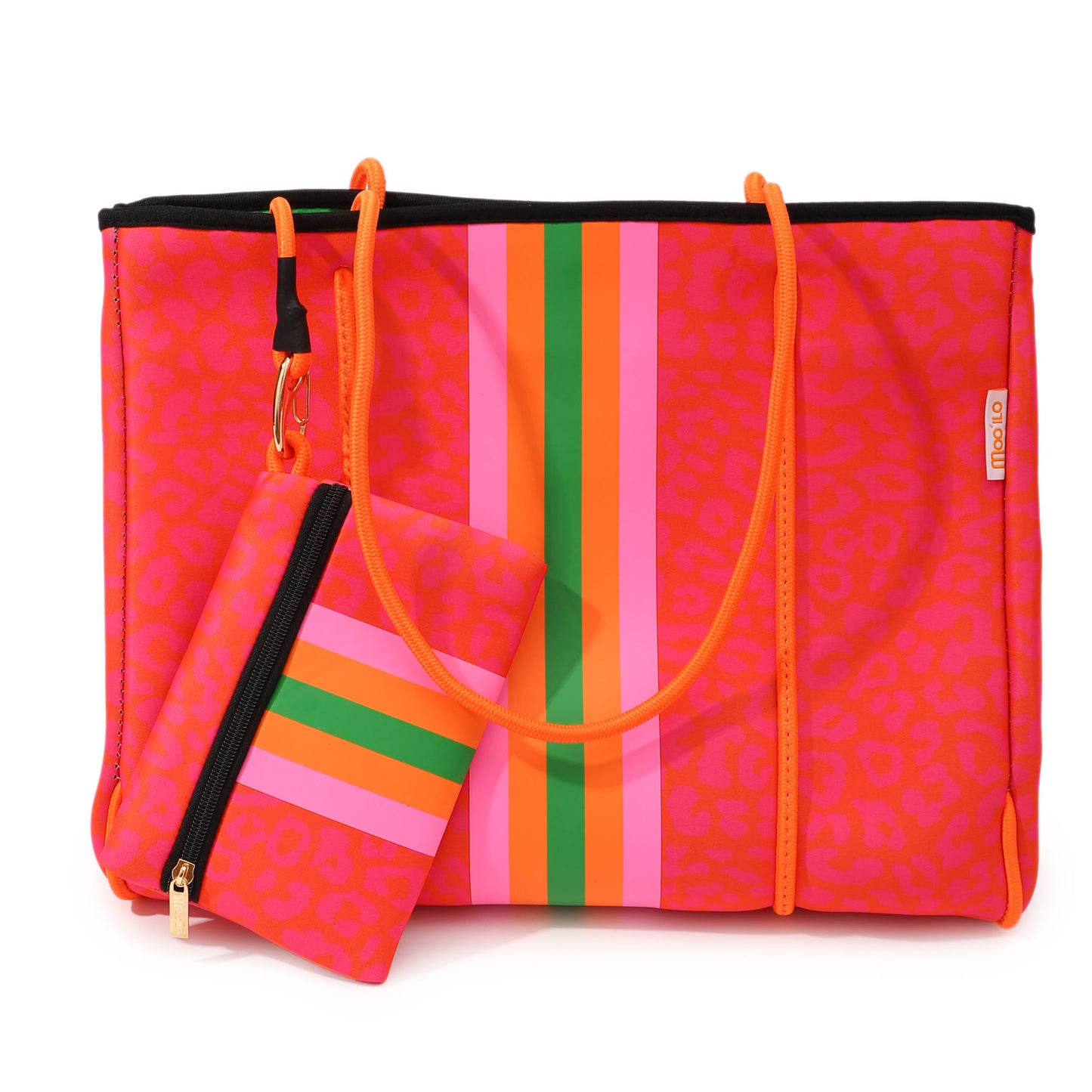 Taschen / Neopren-Shopper Lilly - Leo Orange