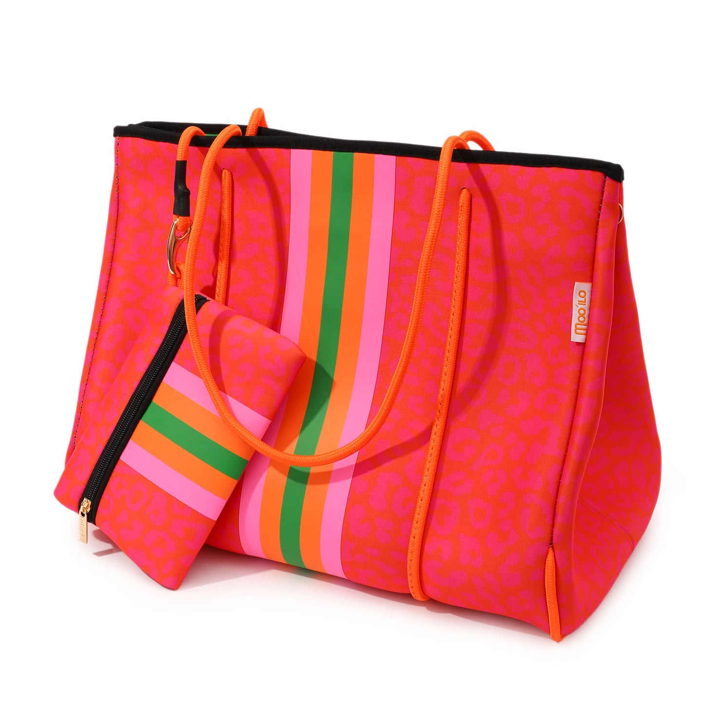 Taschen / Neopren-Shopper Lilly - Leo Orange