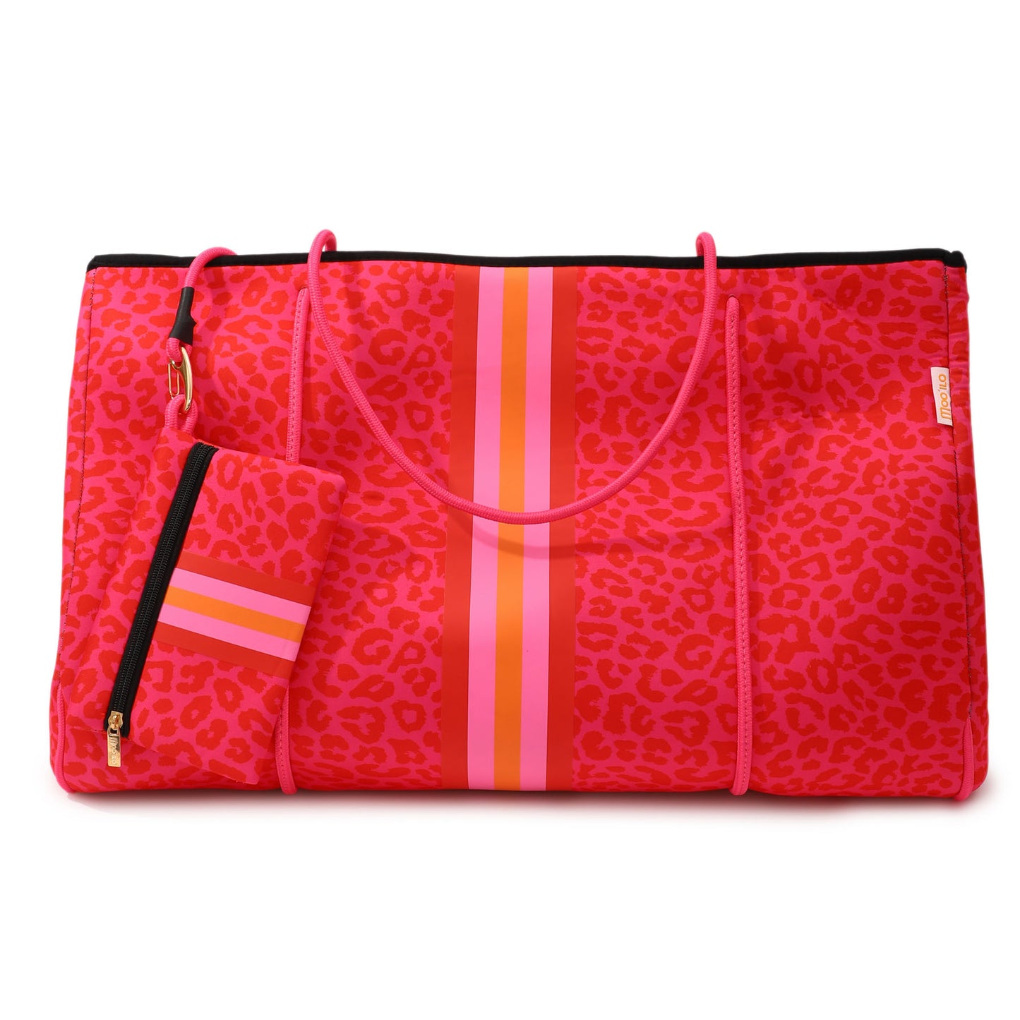 Taschen / Neopren-Shopper Xara - Leo Pink