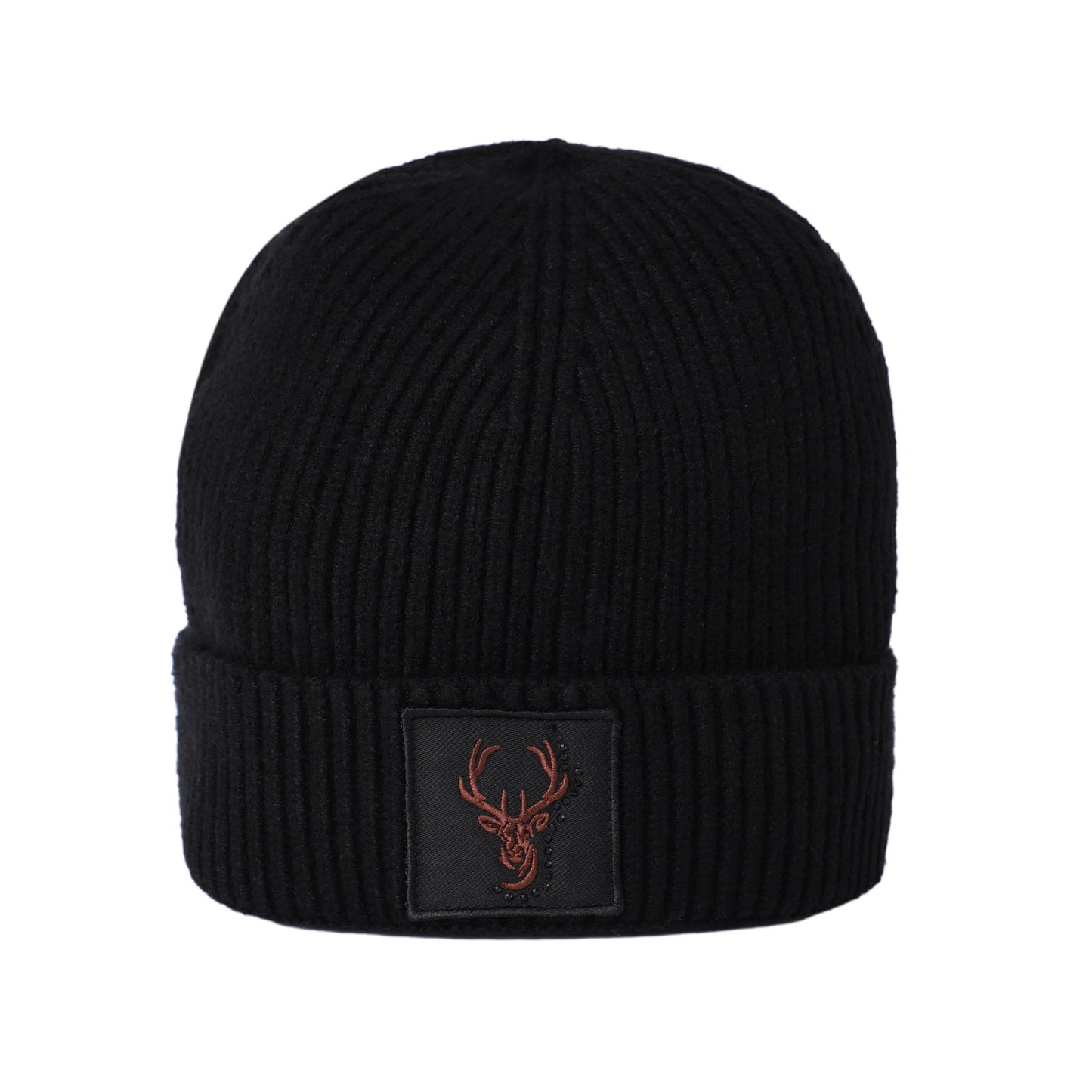 Mützen & Schals / Mütze Hirsch - Schwarz grob