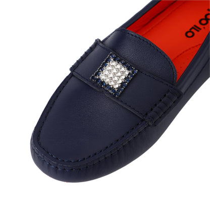 Schuhe / Moccasins - Navy