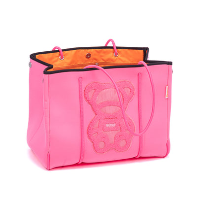 Taschen / Neopren-Shopper Lilly - Bär Pink