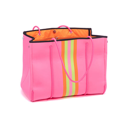 Taschen / Neopren-Shopper Lilly - Bär Pink