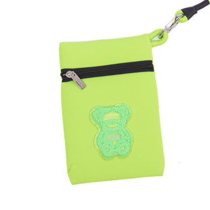 Taschen / Neopren-Shopper Lilly - Bär Neongrün