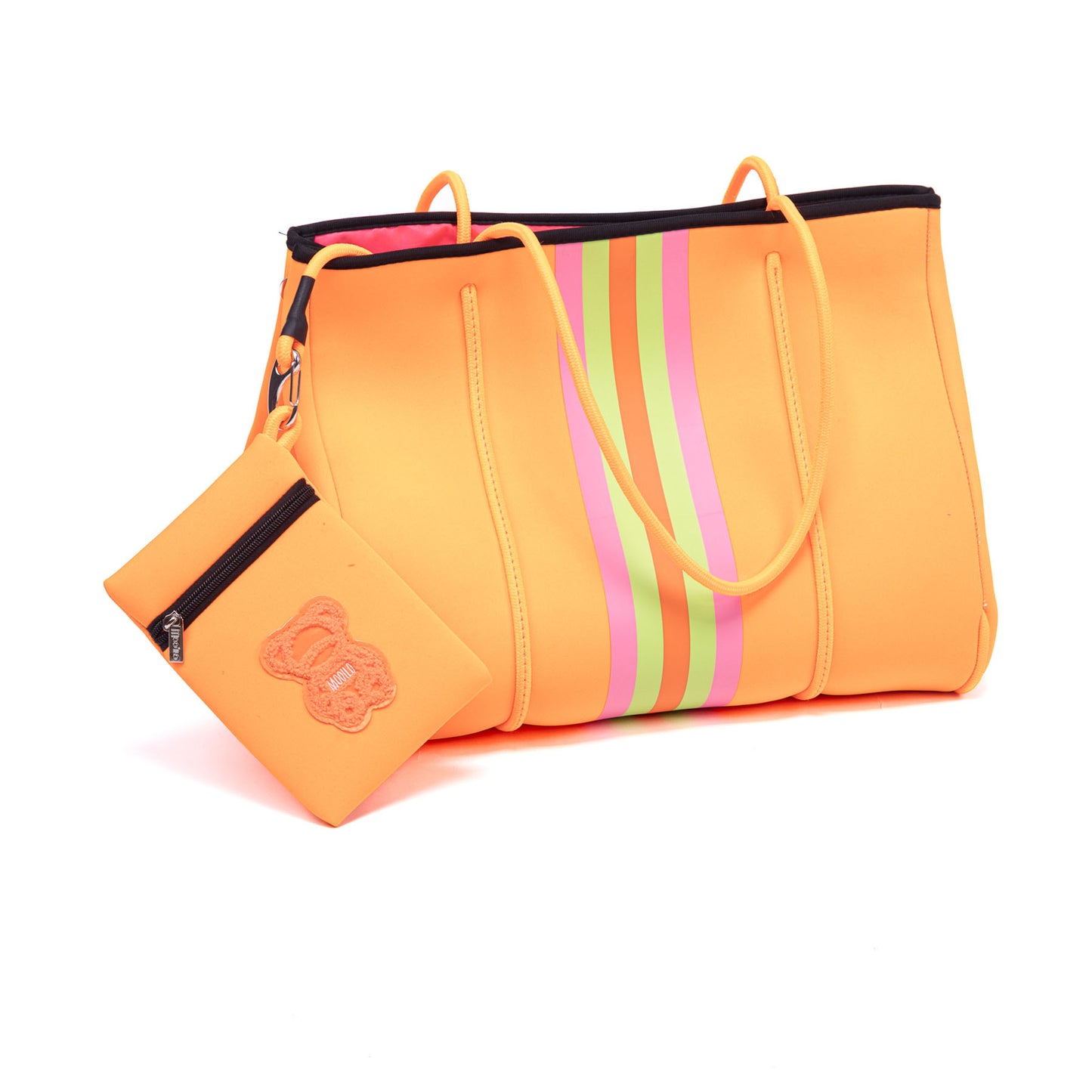 Taschen / Neopren-Shopper Lilly - Bär Orange