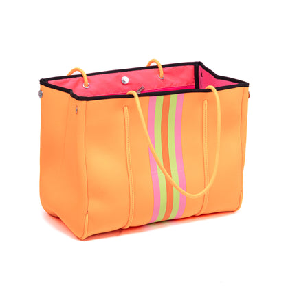 Taschen / Neopren-Shopper Lilly - Bär Orange