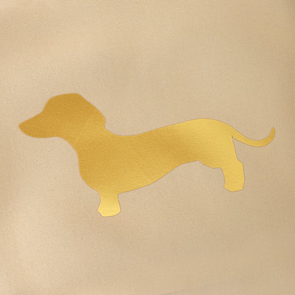 Taschen / Neopren-Umhängetasche Cleo - Dackel Beige-Gold