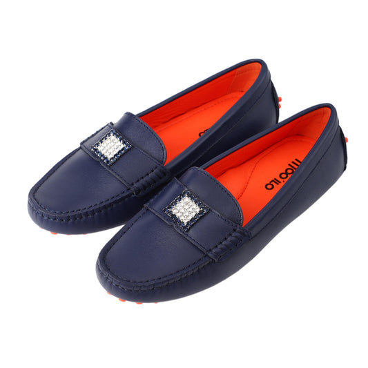 Schuhe / Moccasins - Navy