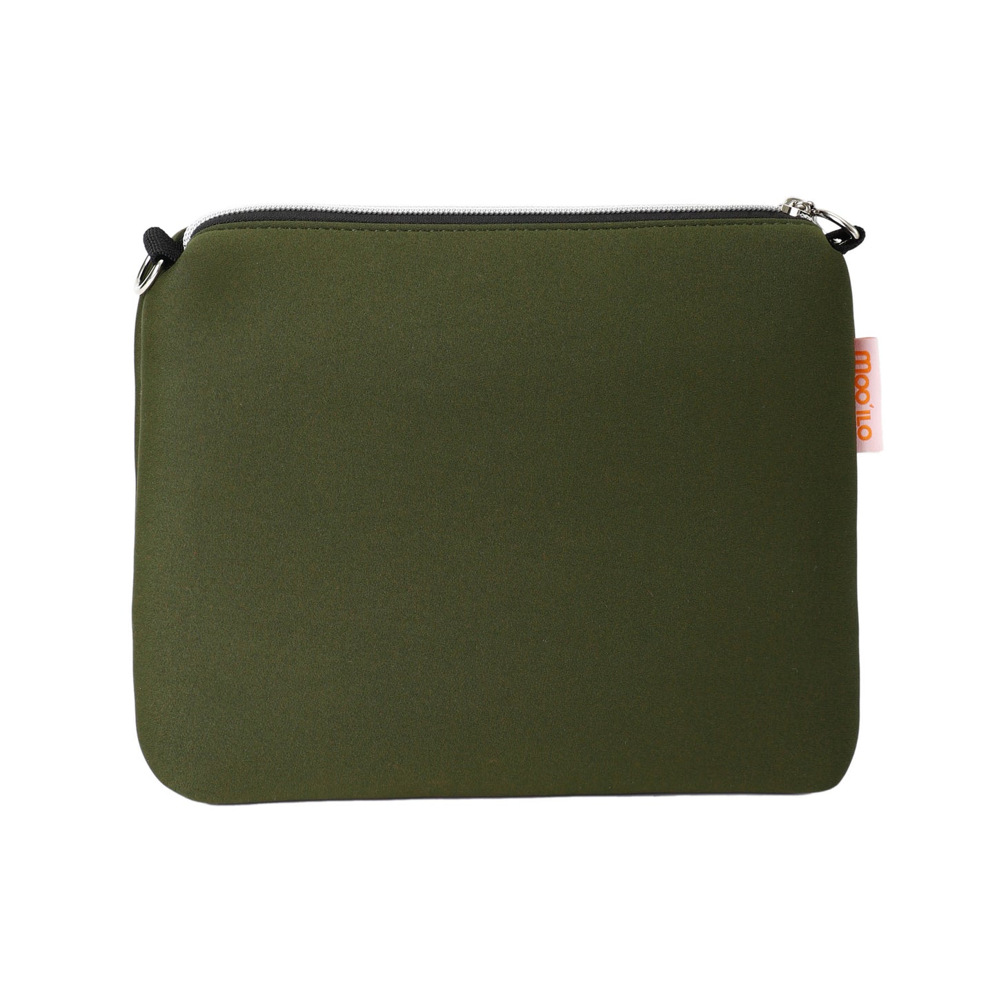 Taschen / Neopren-Umhängetasche Cleo - Hirsch Khaki-Silber